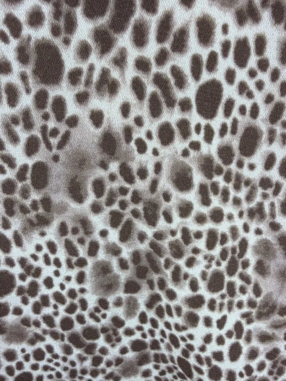 A New Day Leopard Print Satin Cami Tank Top Adjustable Straps Animal XL